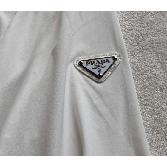 Prada sun and windproof skin trench coat